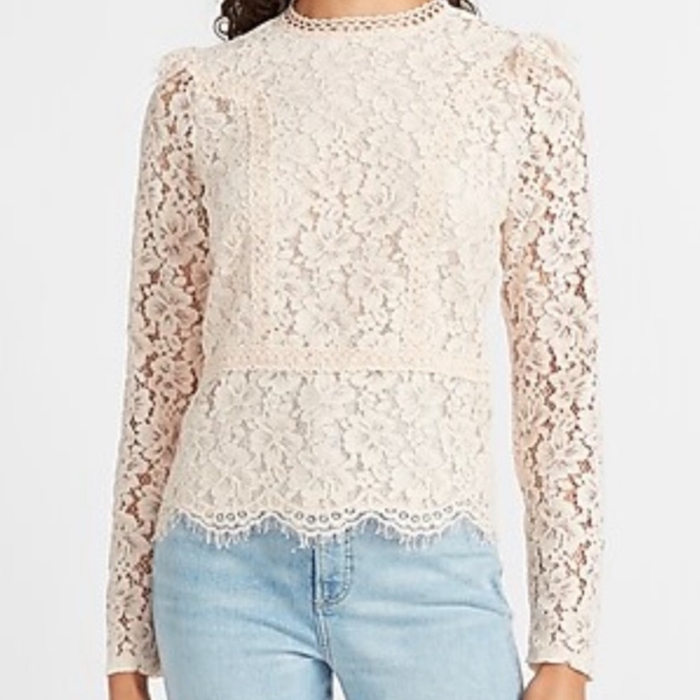 EXPRESS lace top